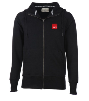 Hettegenser med full zip Unisex